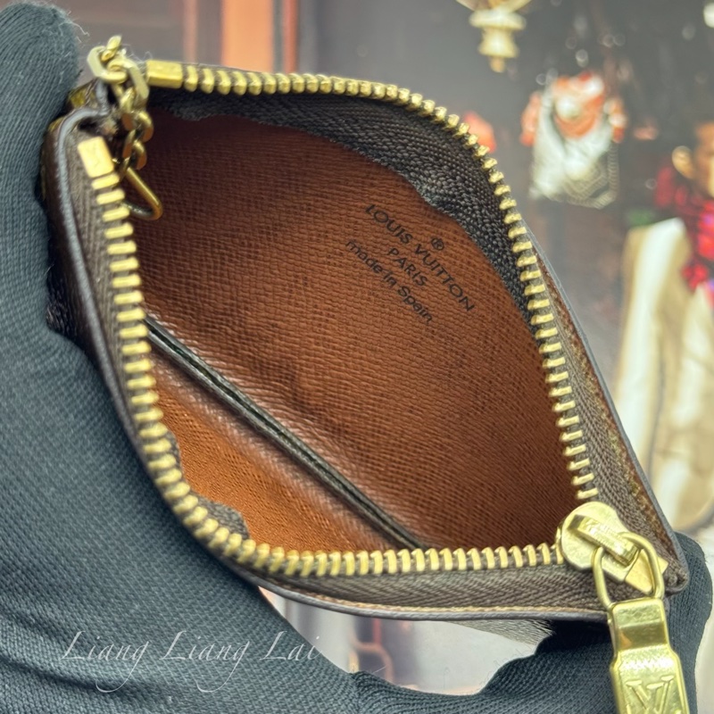 LOUIS VUITTON LV Monogram 經典鑰匙零錢包-6