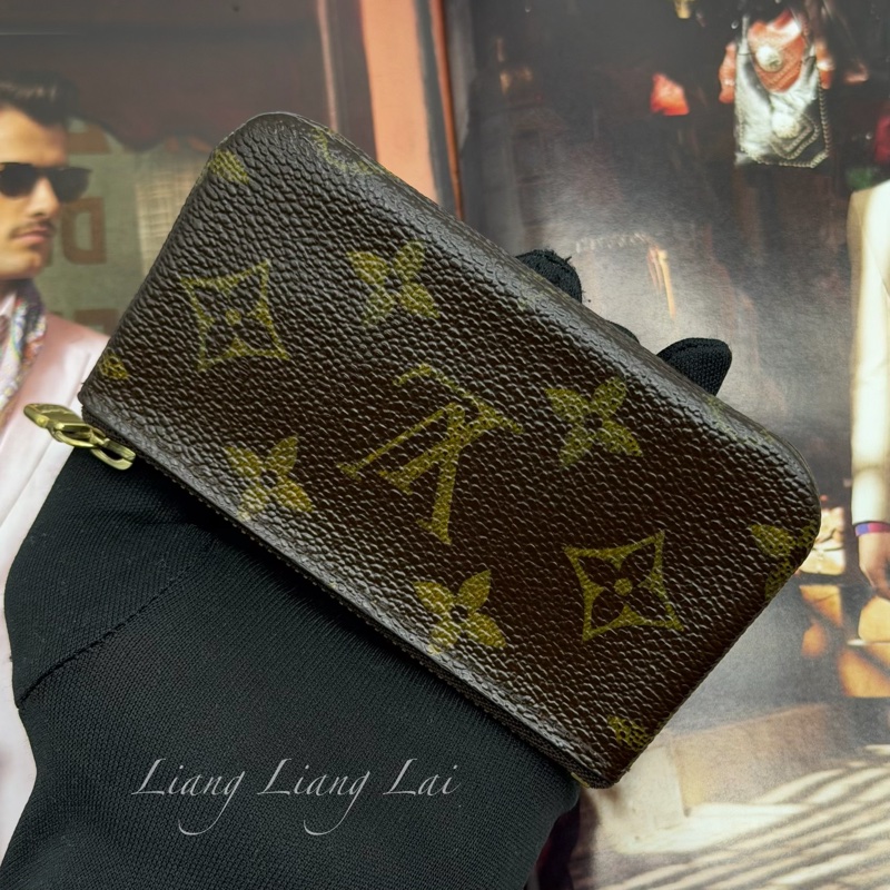 LOUIS VUITTON LV Monogram 經典鑰匙零錢包-13