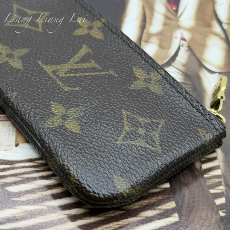 LOUIS VUITTON LV Monogram 經典鑰匙零錢包-18