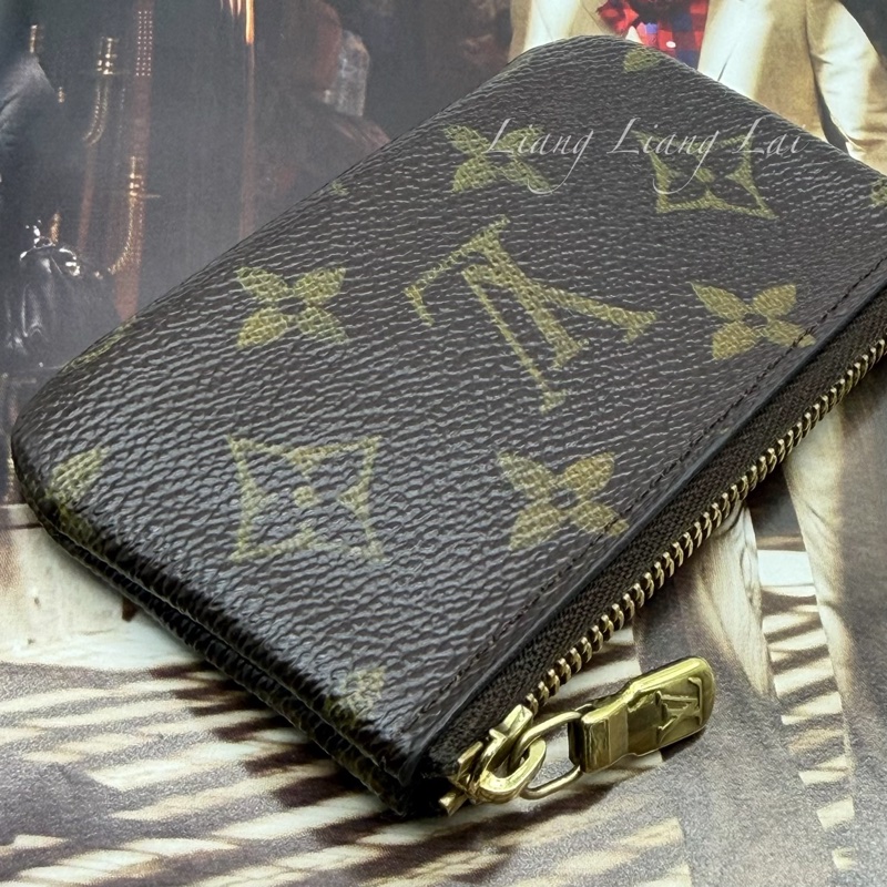 LOUIS VUITTON LV Monogram 經典鑰匙零錢包-19