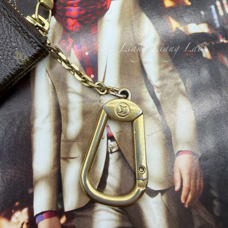 LOUIS VUITTON LV Monogram 經典鑰匙零錢包-22