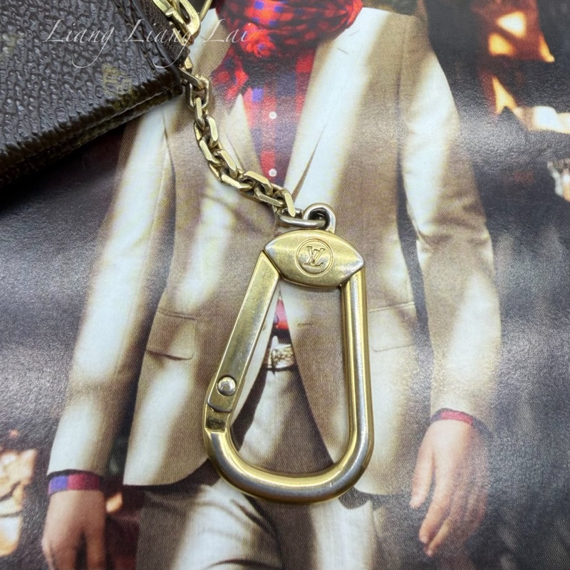LOUIS VUITTON LV Monogram 經典鑰匙零錢包-23