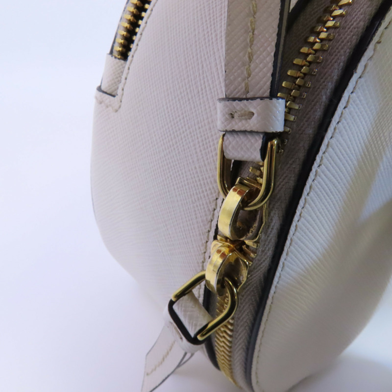 PRADA 牛皮皮革2Way Shoulder Bag金扣手挽肩背兩用袋-9