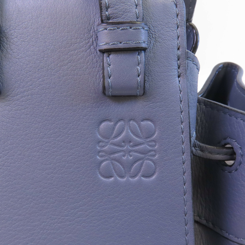 LOEWE 牛皮皮革Hammock Mini肩背袋-5