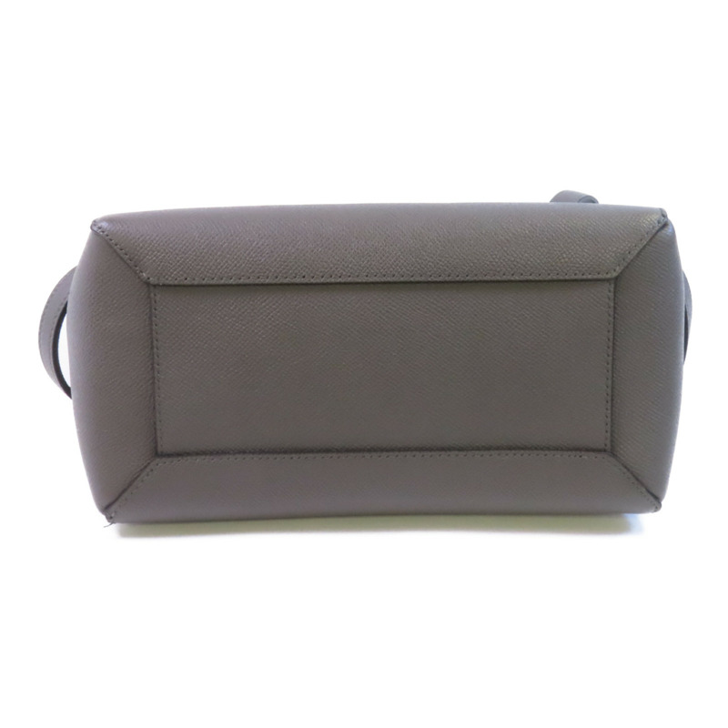 CELINE 牛皮皮革Micro Belt Bag金扣手挽肩背兩用袋-3