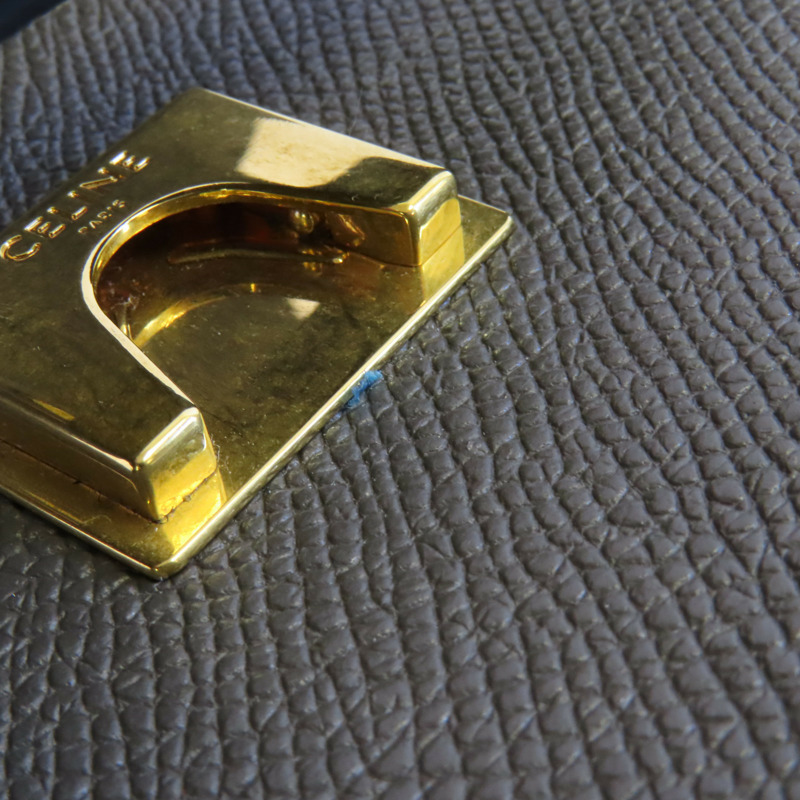 CELINE 牛皮皮革Micro Belt Bag金扣手挽肩背兩用袋-11