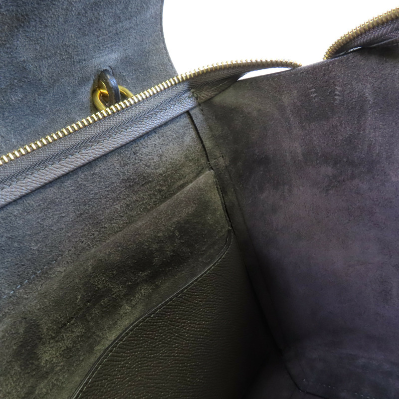 CELINE 牛皮皮革Micro Belt Bag金扣手挽肩背兩用袋-17