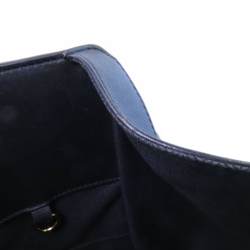 LOEWE 帆布/牛皮皮革Hammock Medium金扣手挽肩背兩用袋-19