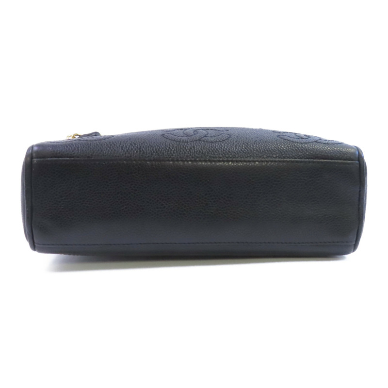 CHANEL 牛皮皮革Vintage Bag金扣鏈帶肩背袋-6