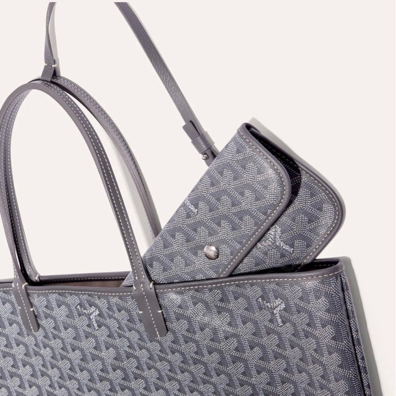 Goyard St.Louise 灰色 PM 全新 再入荷！-7