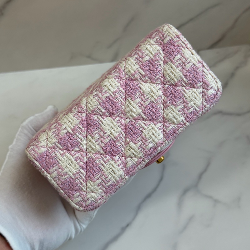 🎆迎新年只要$130,000香奈兒 23S毛倪手柄盒子包 全新晶片款#全市場唯一款-7