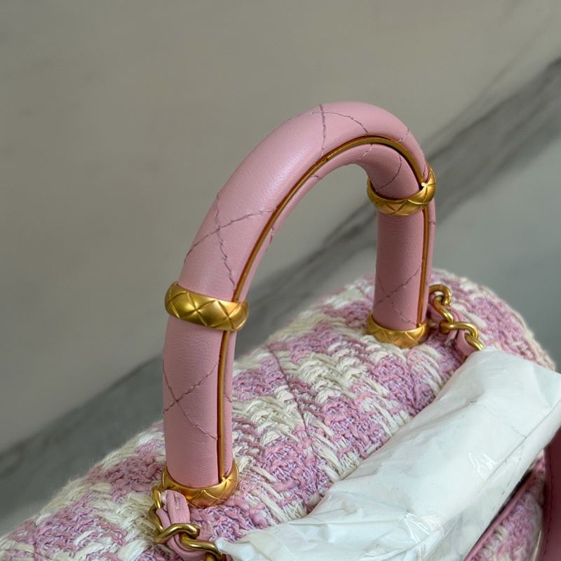 🎆迎新年只要$130,000香奈兒 23S毛倪手柄盒子包 全新晶片款#全市場唯一款-23