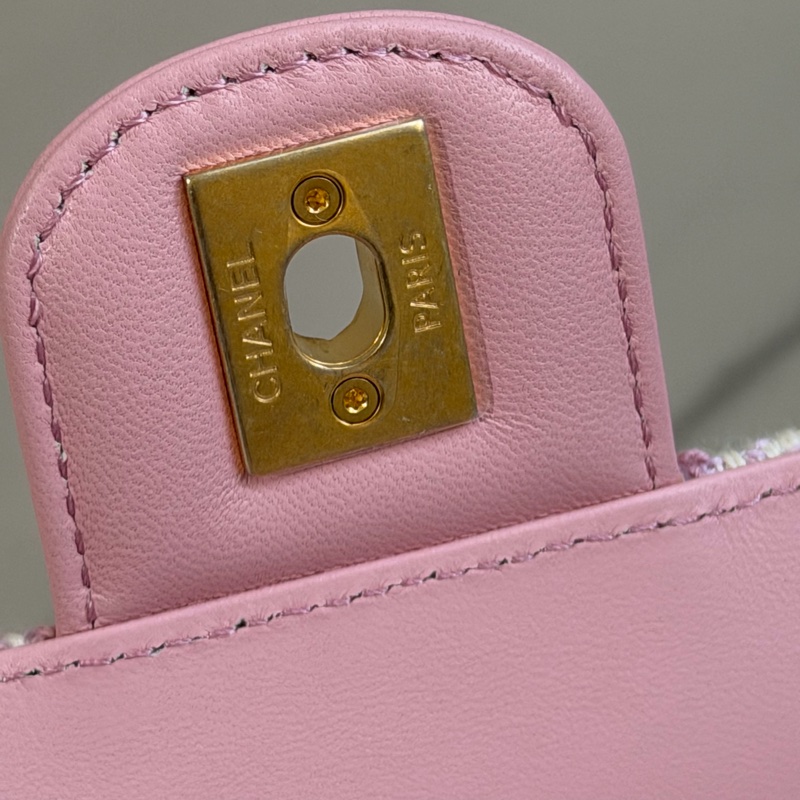 🎆迎新年只要$130,000香奈兒 23S毛倪手柄盒子包 全新晶片款#全市場唯一款-26