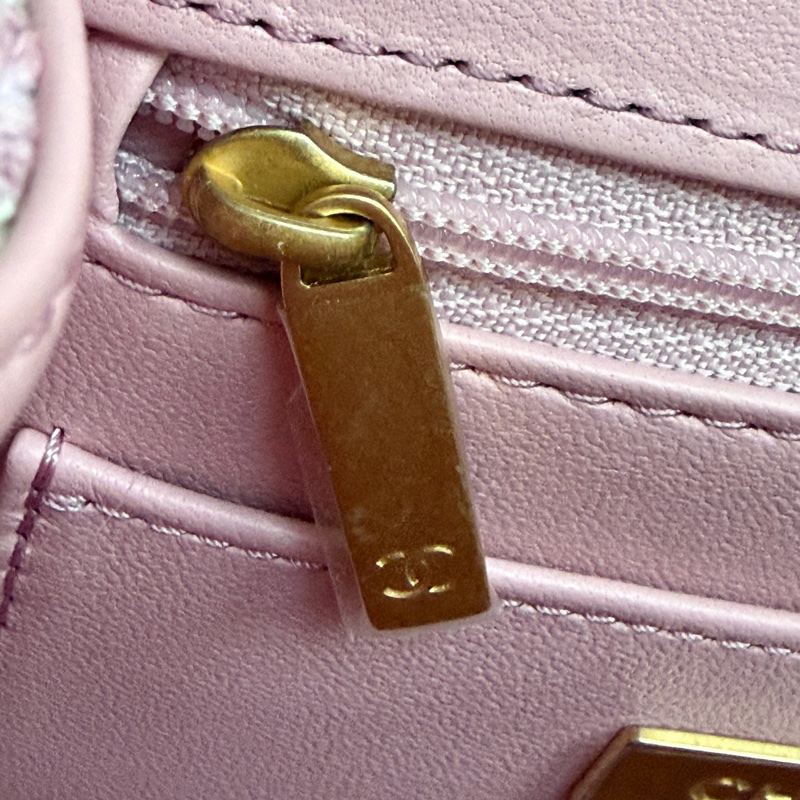 🎆迎新年只要$130,000香奈兒 23S毛倪手柄盒子包 全新晶片款#全市場唯一款-30