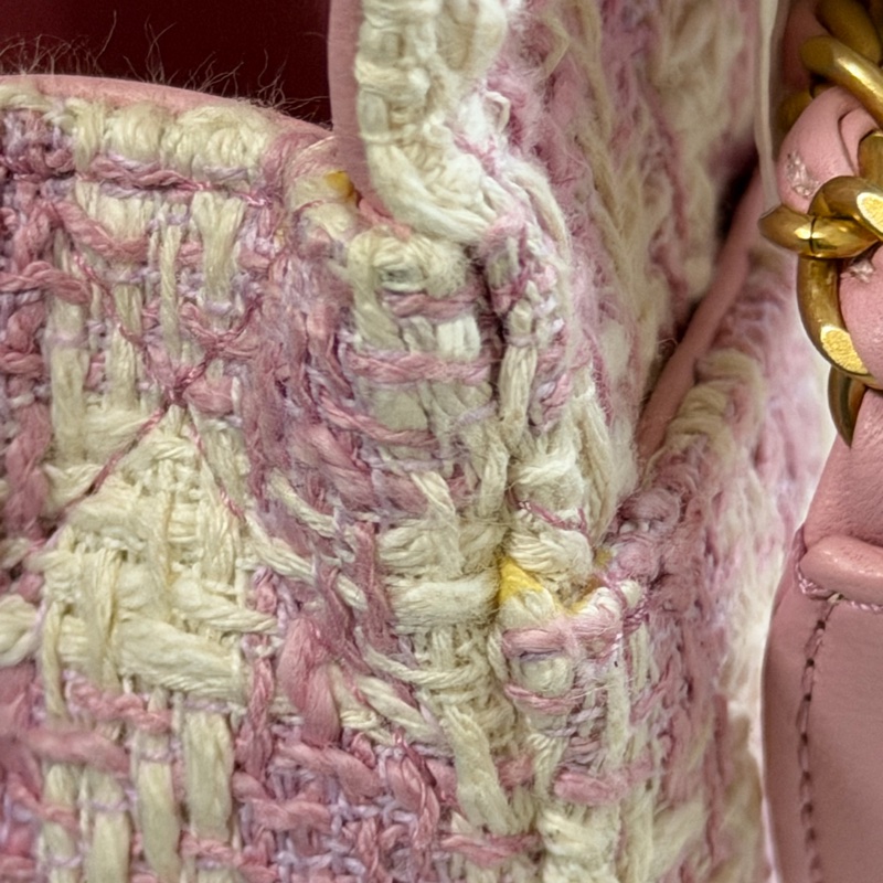 🎆迎新年只要$130,000香奈兒 23S毛倪手柄盒子包 全新晶片款#全市場唯一款-35