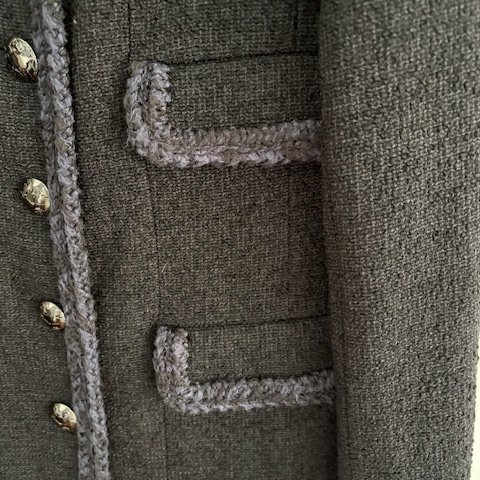 Chanel 經典軟泥四口袋外套-15