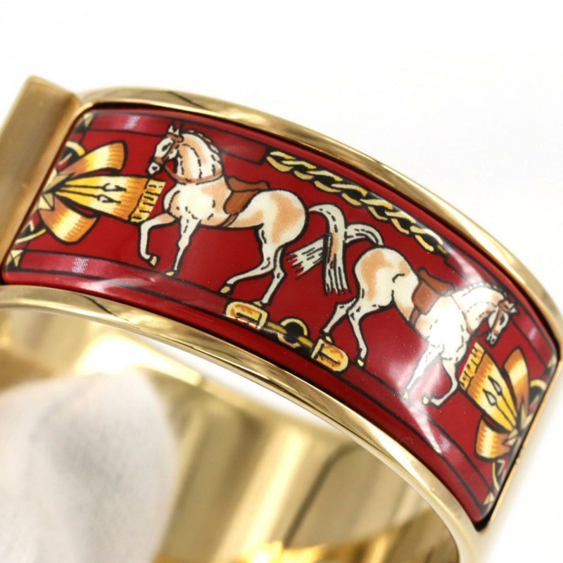 Hermès Roquet 琺瑯 GP LO1.201 石英腕錶-3