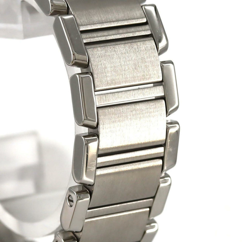 卡地亞 Tank Française SM W51008Q3 不鏽鋼石英錶-4