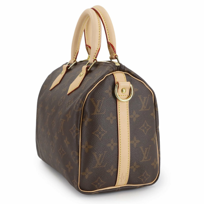路易威登 Monogram Speedy Bandouliere 25 兩手提/肩背包 棕色 M41113 RFID-3