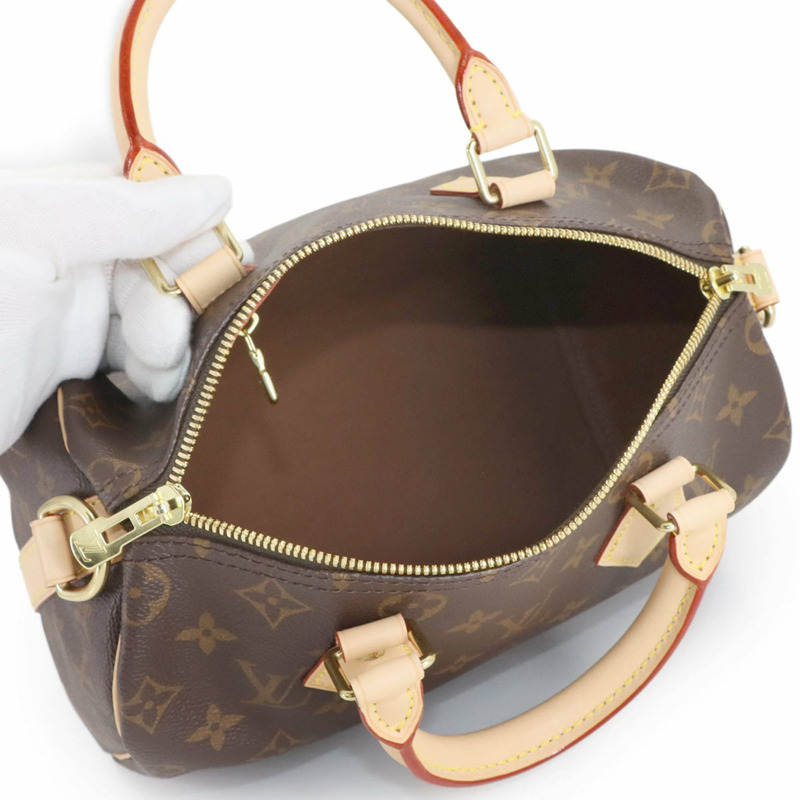 路易威登 Monogram Speedy Bandouliere 25 兩手提/肩背包 棕色 M41113 RFID-6