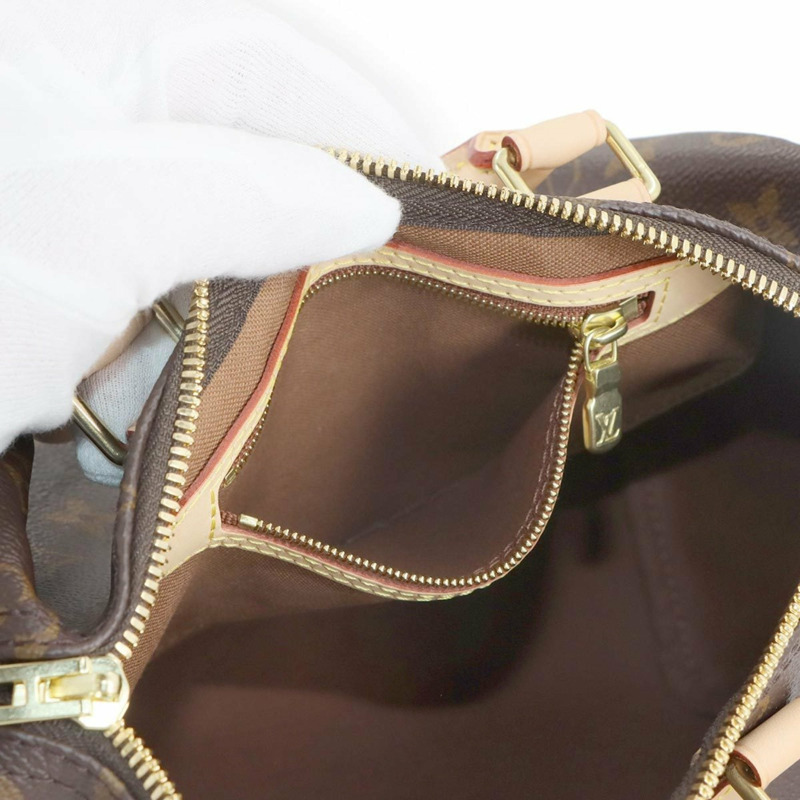 路易威登 Monogram Speedy Bandouliere 25 兩手提/肩背包 棕色 M41113 RFID-7