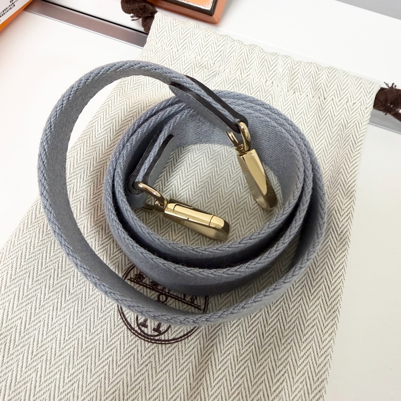 愛馬仕 mini Evelyne 木偶灰金釦-1