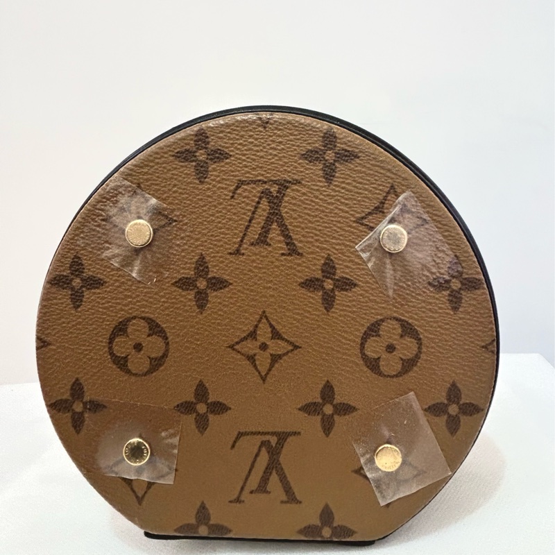 LV(M)雙拼色拉鏈水桶包-5