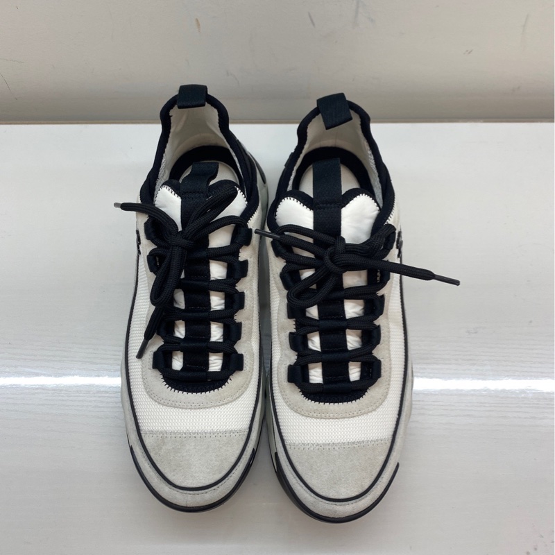 99新CHANEL香奈兒22s黑白熊貓運動鞋37.5碼 爆款,黑白配色-1