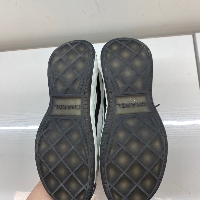 99新CHANEL香奈兒22s黑白熊貓運動鞋37.5碼 爆款,黑白配色-7