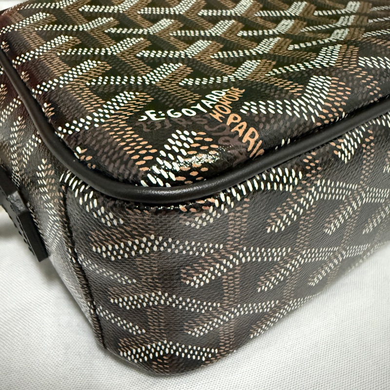 Goyard CAP-VERT PM [限時降價] 近全新正品 黑色經典老花相機包-7
