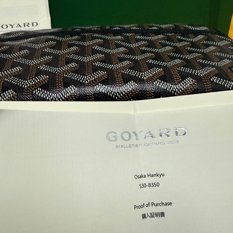 Goyard CAP-VERT PM [限時降價] 近全新正品 黑色經典老花相機包-11