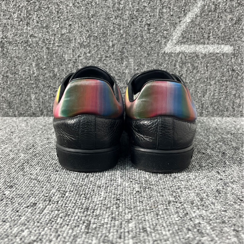 lv黑色老花壓花板鞋@42碼-2