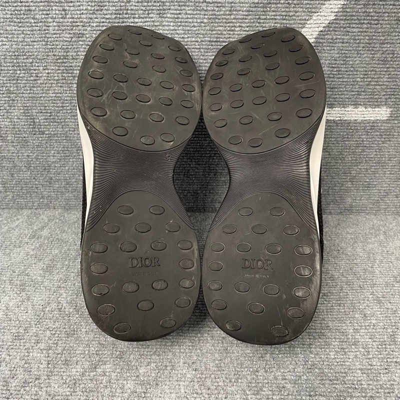 Dior 黑白色麂皮網面運動鞋42碼-7