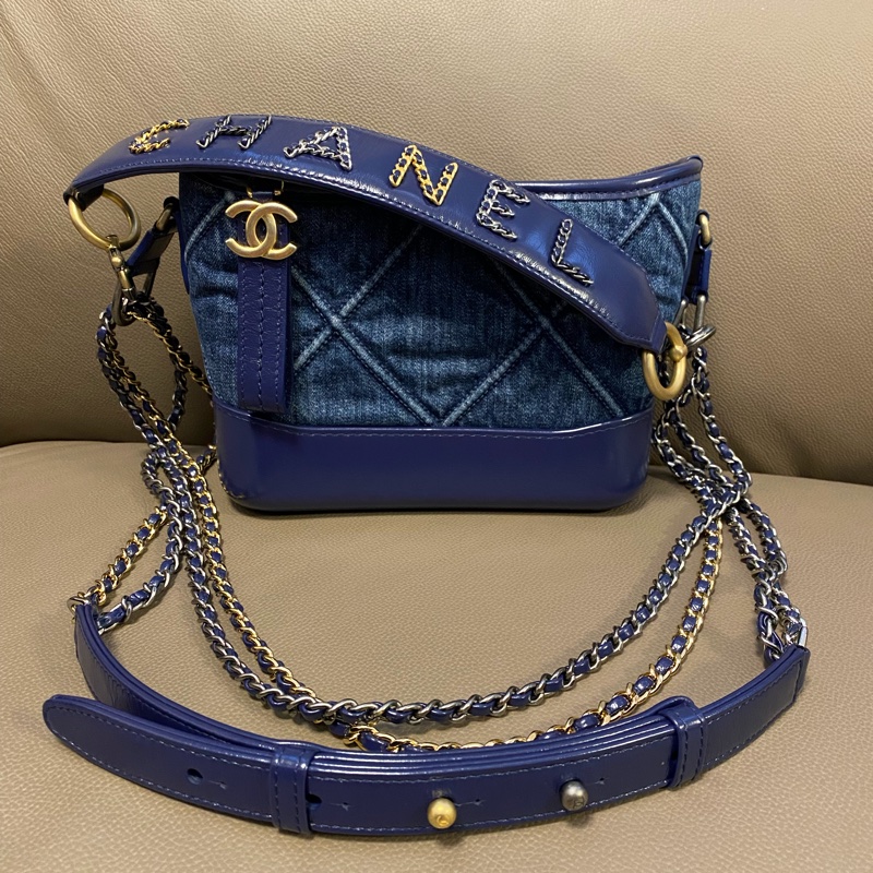 Chanel Gabrielle Small Denim 流浪包-1