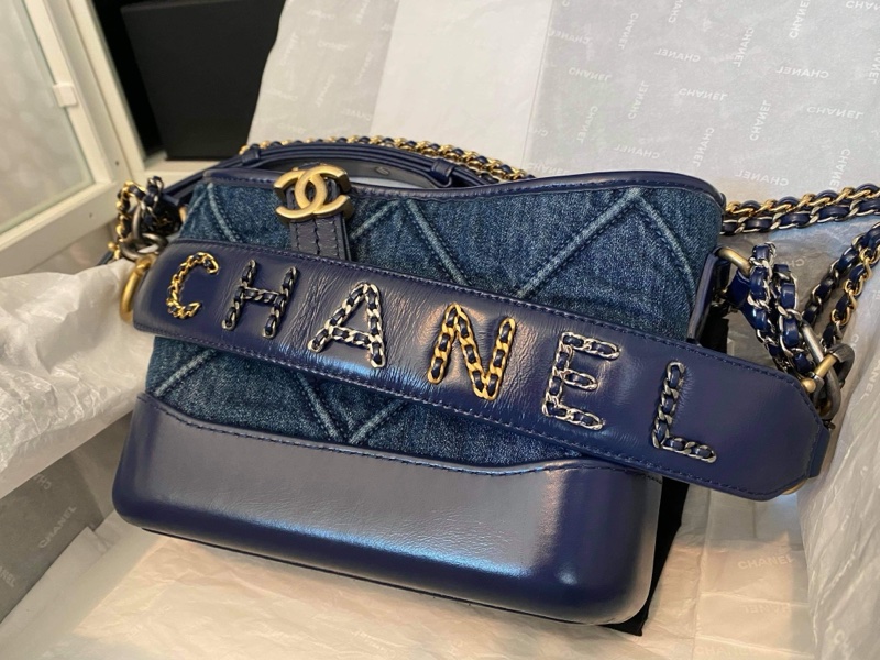 Chanel Gabrielle Small Denim 流浪包-2