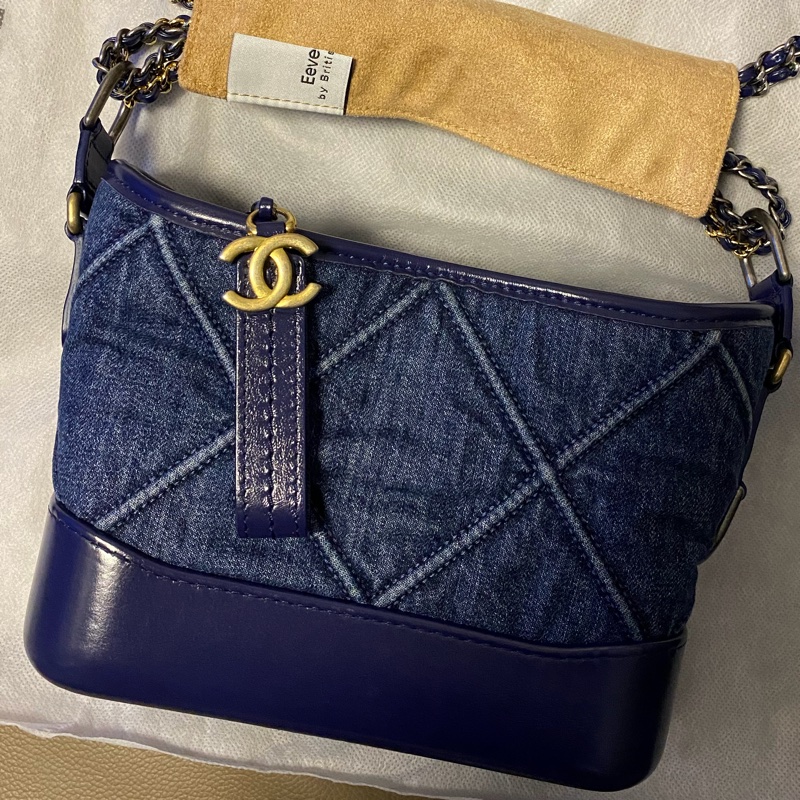 Chanel Gabrielle Small Denim 流浪包-3