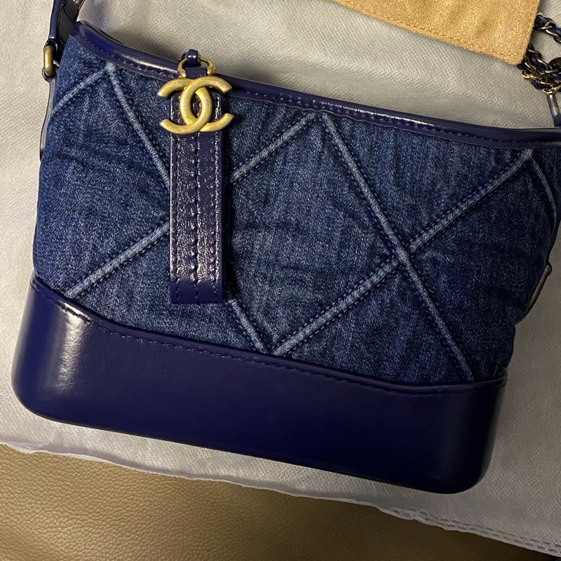 Chanel Gabrielle Small Denim 流浪包-7