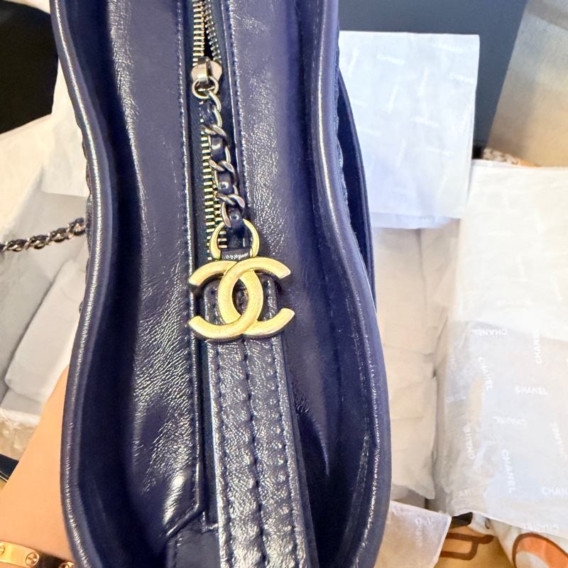 Chanel Gabrielle Small Denim 流浪包-16