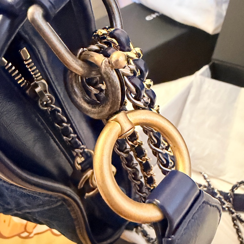 Chanel Gabrielle Small Denim 流浪包-17