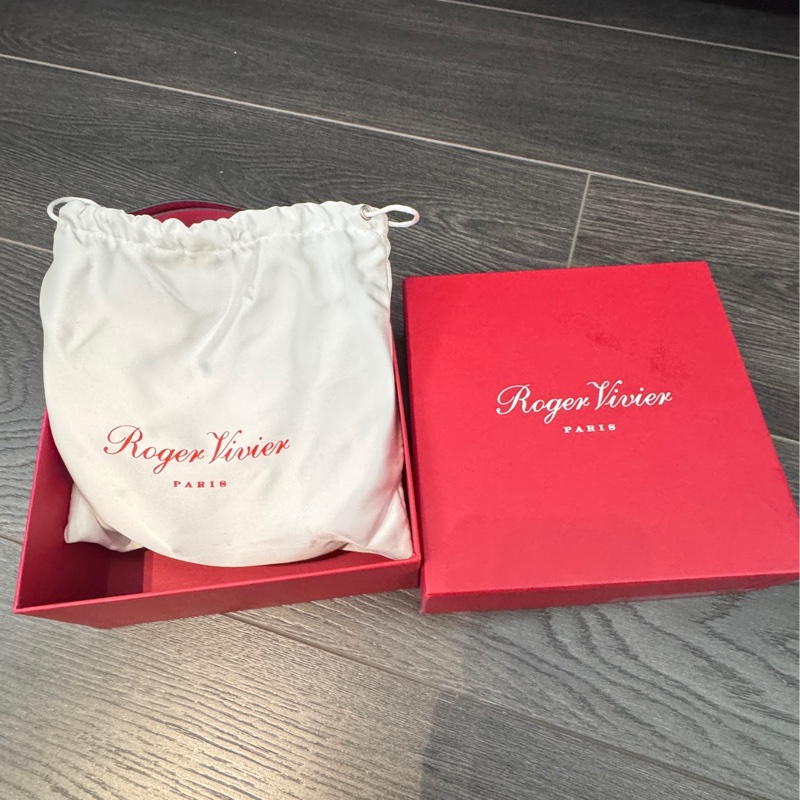 甜售RV roger vivier 雙面牛皮皮帶腰帶黑色拼桃紅色-2