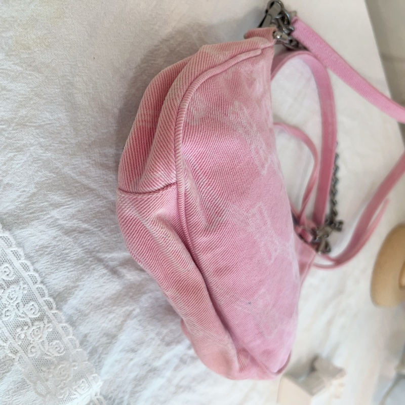 ෆ 巴黎世家  Le Cagole機車包 新月包 辣妹包 嫩粉色🌸-12