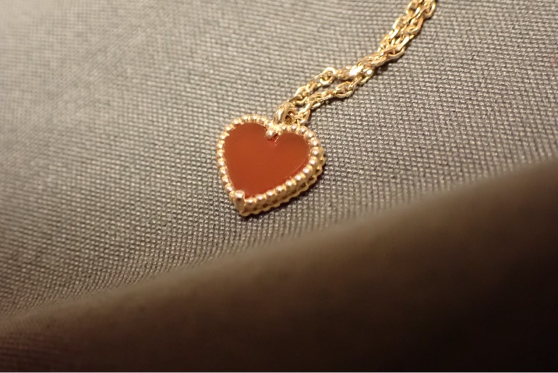 VCA♥️Van Cleef & Arpels 竼克雅寶Sweet Hearts 玫瑰金項鍊 頸鏈 無盒 無保卡-1