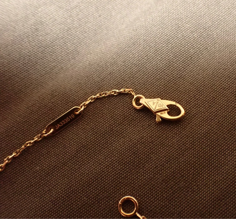 VCA♥️Van Cleef & Arpels 竼克雅寶Sweet Hearts 玫瑰金項鍊 頸鏈 無盒 無保卡-5