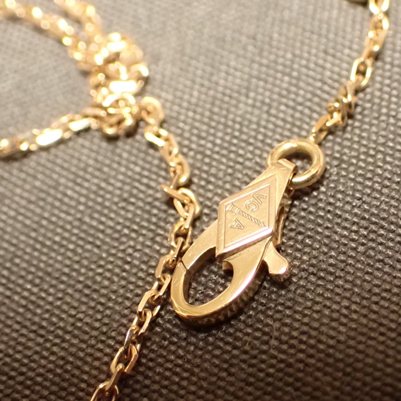 VCA♥️Van Cleef & Arpels 竼克雅寶Sweet Hearts 玫瑰金項鍊 頸鏈 無盒 無保卡-10