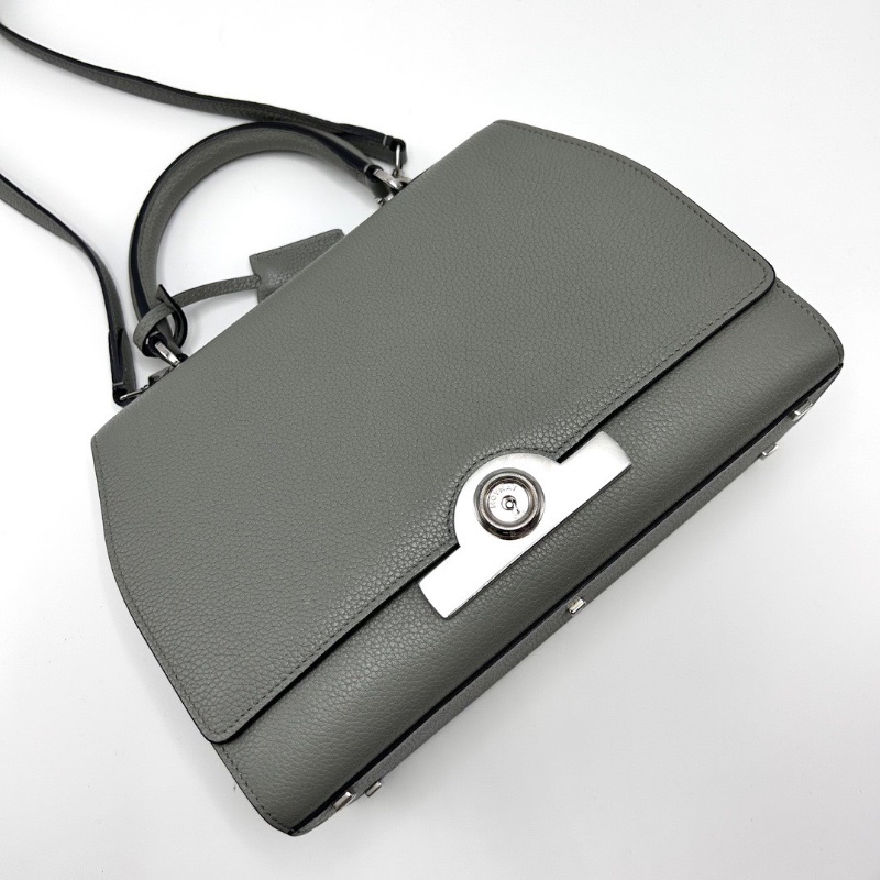 MOYNAT Rejane銀扣大號手提肩背斜背包26*19*9 98新配件塵袋購證鑰匙-3