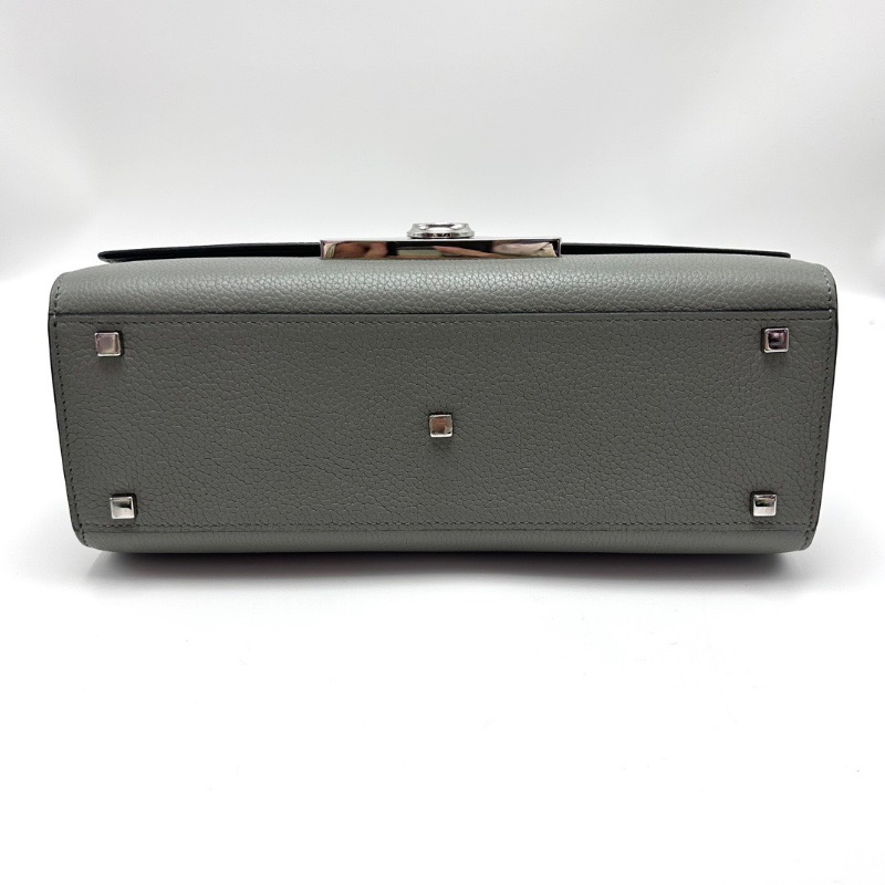 MOYNAT Rejane銀扣大號手提肩背斜背包26*19*9 98新配件塵袋購證鑰匙-4