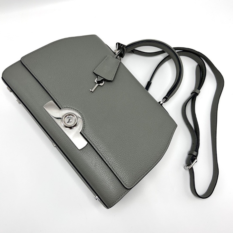 MOYNAT Rejane銀扣大號手提肩背斜背包26*19*9 98新配件塵袋購證鑰匙-5