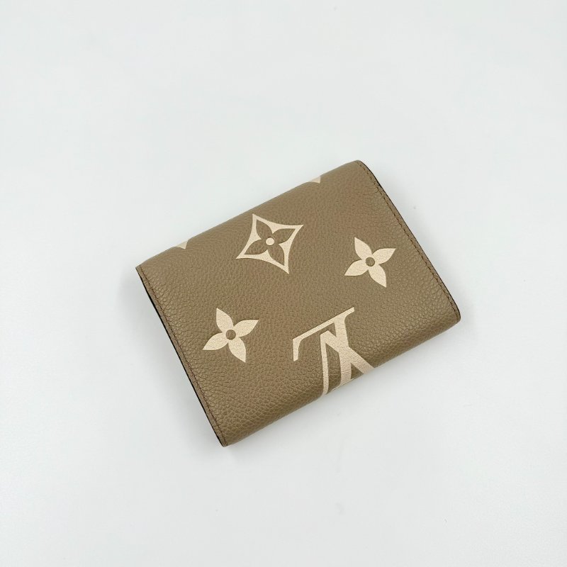 Louis Vuitton - 斑鳩灰牛皮Empreinte 短夾-2