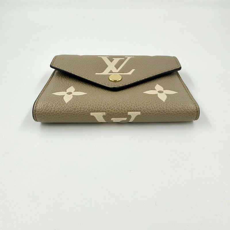 Louis Vuitton - 斑鳩灰牛皮Empreinte 短夾-3