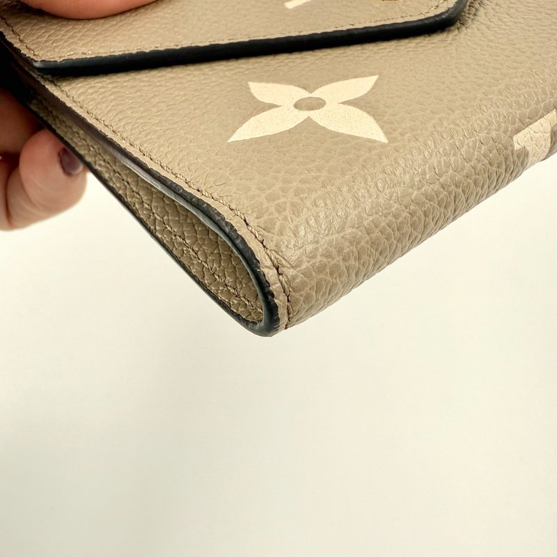 Louis Vuitton - 斑鳩灰牛皮Empreinte 短夾-6